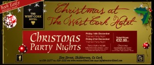 Christmas at West Cork Hotel
