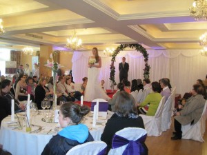 Bridal Fashion Show at west Cork hotel wedding event