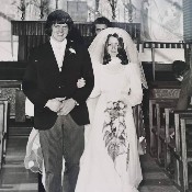 1974 - 20th March - Finbarr & Pauline Brickley