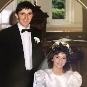 1991 - 20th April - Pete rLeonard & Doris Harte