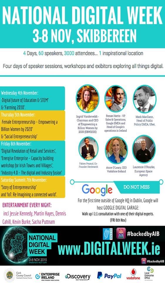 National Digital Week Skibbereen, West Cork Hotel